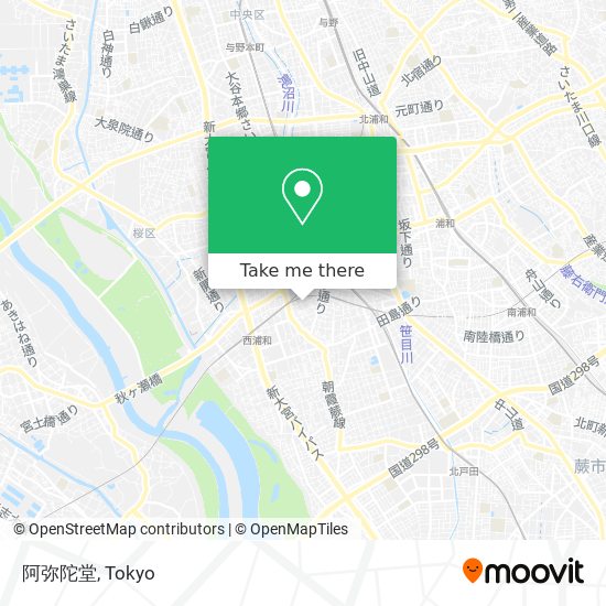 阿弥陀堂 map