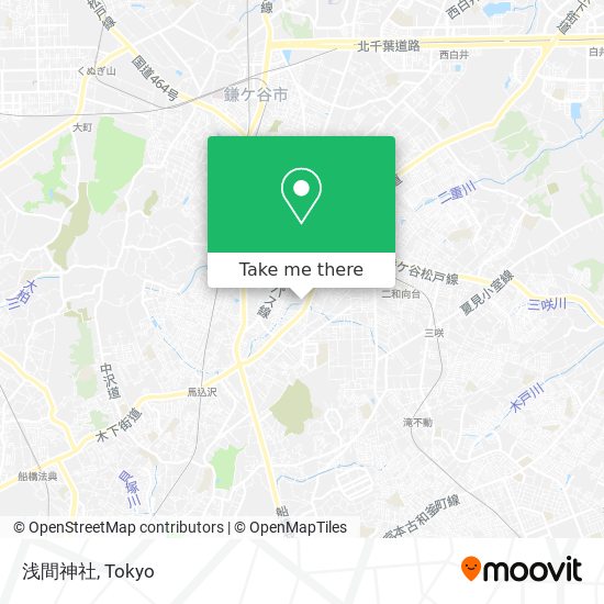 浅間神社 map