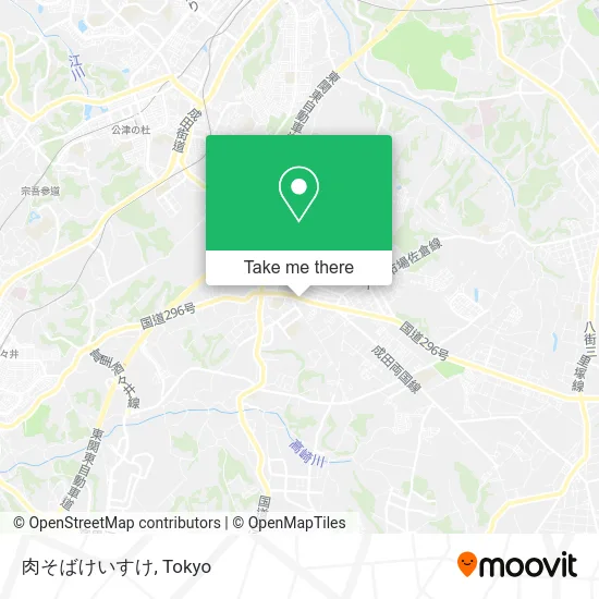 肉そばけいすけ map