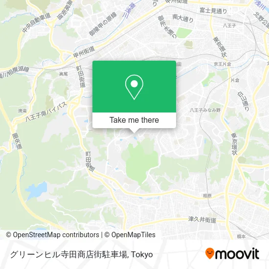 グリーンヒル寺田商店街駐車場 map