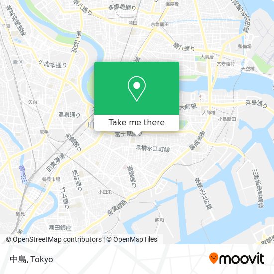 中島 map