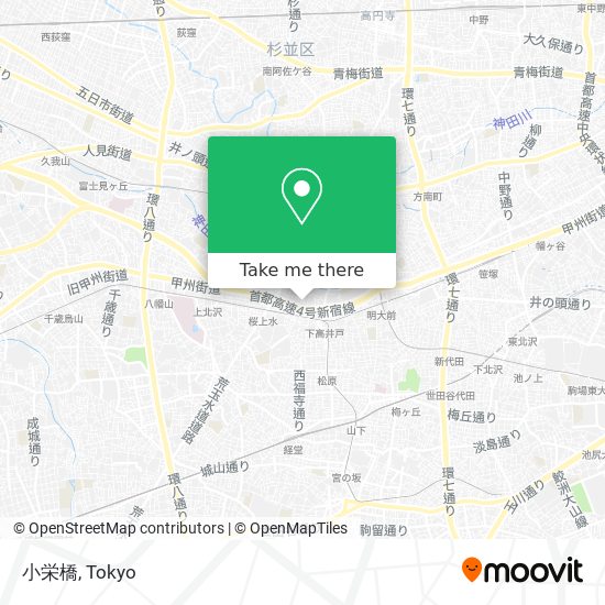 小栄橋 map