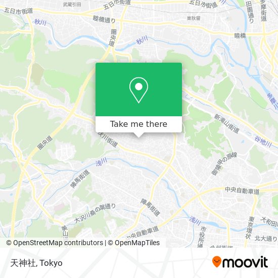 天神社 map