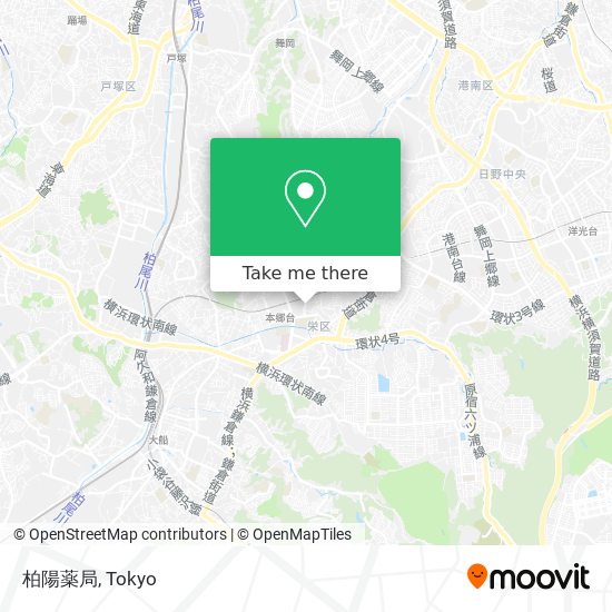 柏陽薬局 map