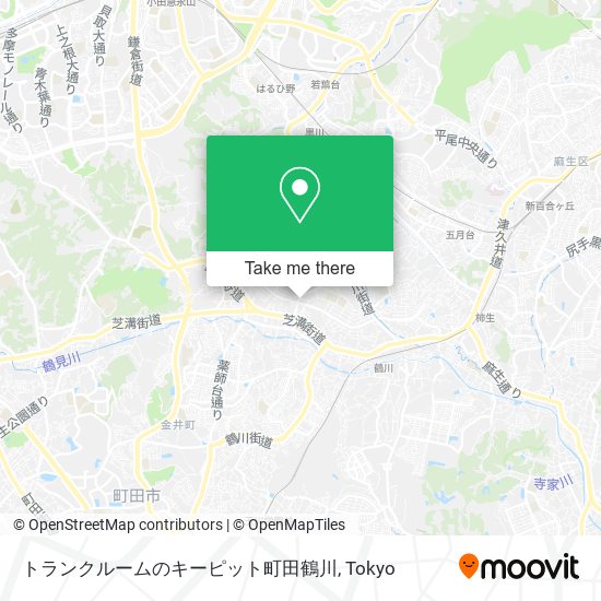 トランクルームのキーピット町田鶴川 map