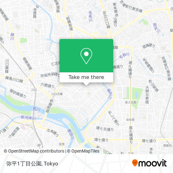 弥平1丁目公園 map