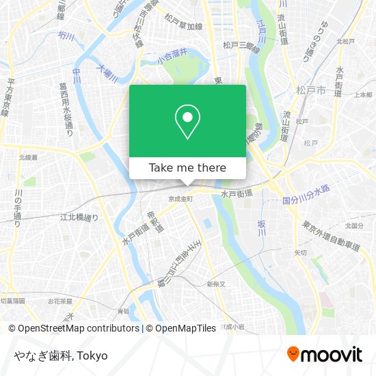 やなぎ歯科 map