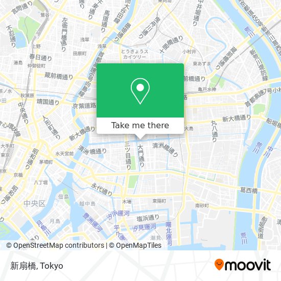 新扇橋 map