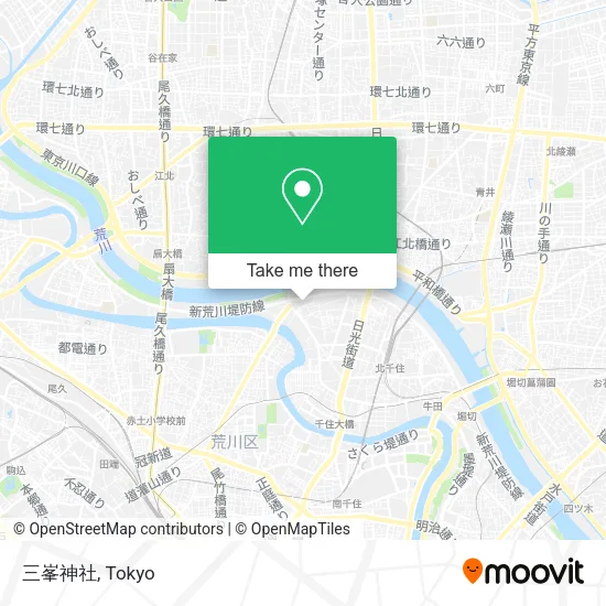 三峯神社 map