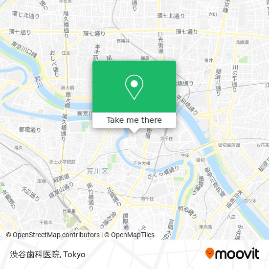 渋谷歯科医院 map