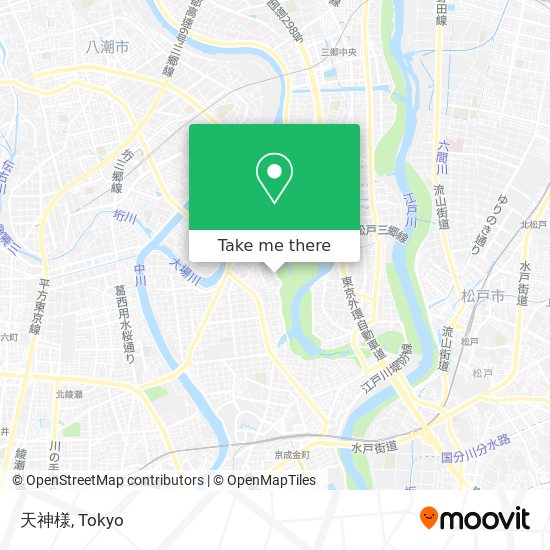 天神様 map