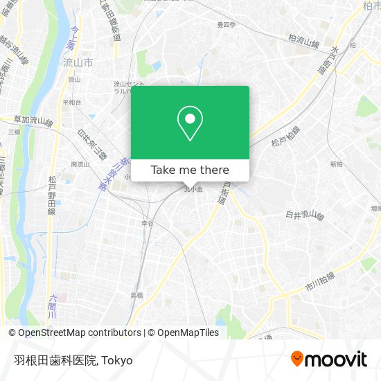 羽根田歯科医院 map