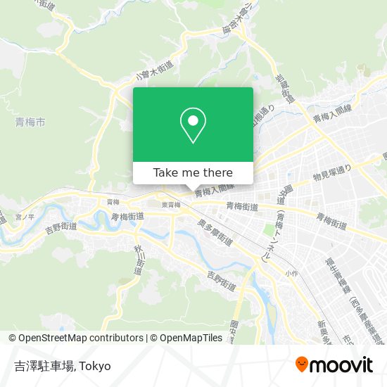 吉澤駐車場 map
