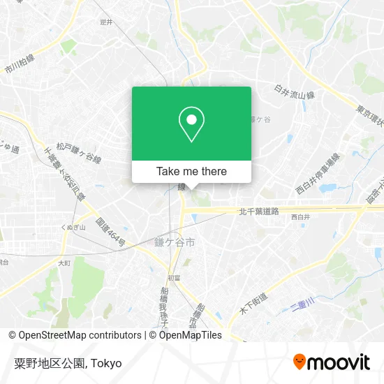 粟野地区公園 map