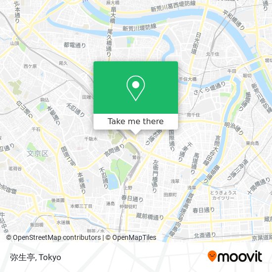 弥生亭 map