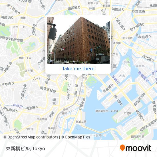 東新橋ビル map