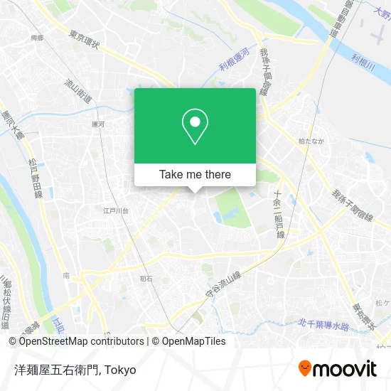 洋麺屋五右衛門 map