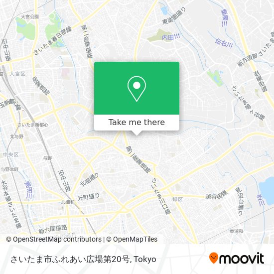 さいたま市ふれあい広場第20号 map