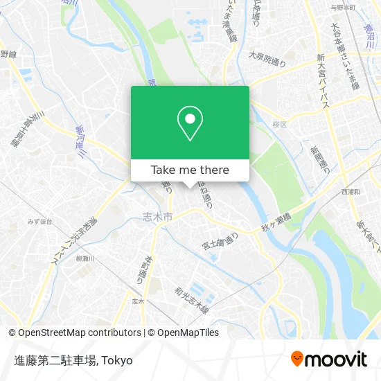 進藤第二駐車場 map