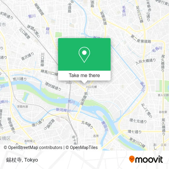 錫杖寺 map