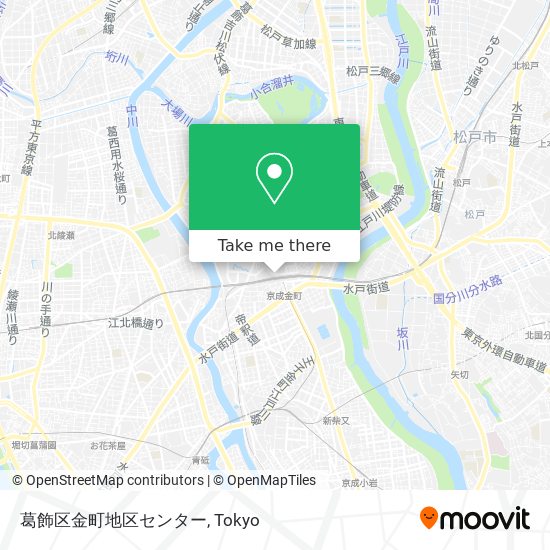 葛飾区金町地区センター map