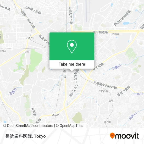 長浜歯科医院 map