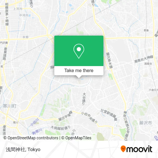 浅間神社 map