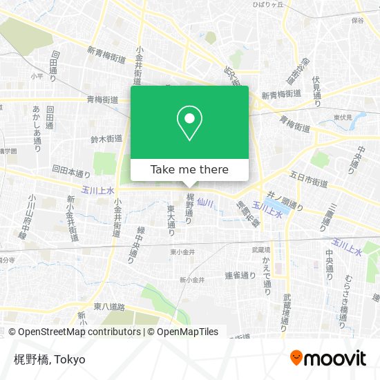 梶野橋 map