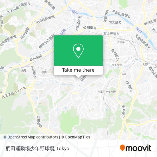 椚田運動場少年野球場 map