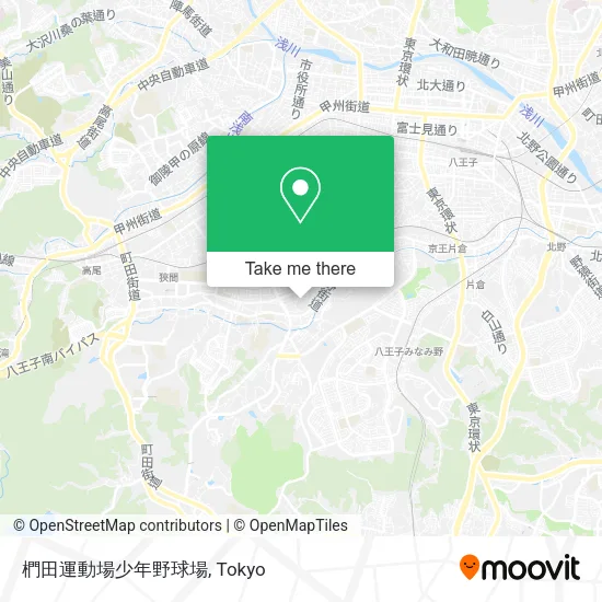 椚田運動場少年野球場 map