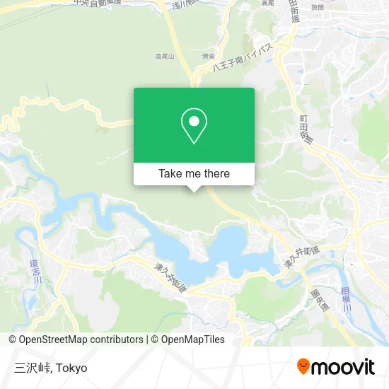 三沢峠 map