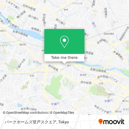 パークホームズ登戸スクエア map