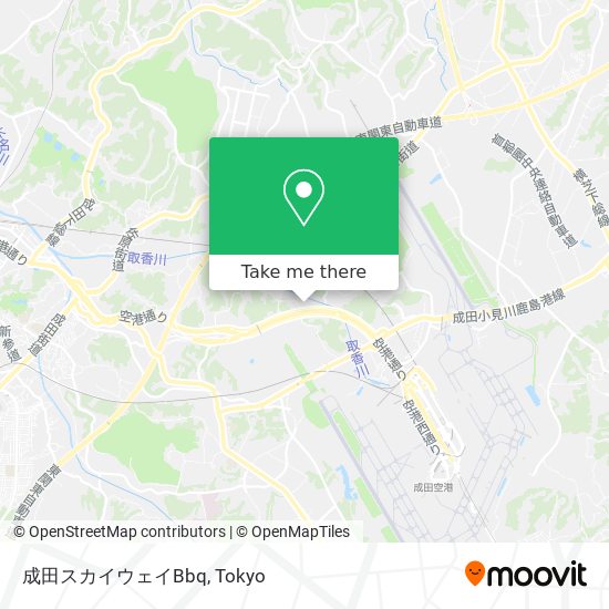 成田スカイウェイBbq map
