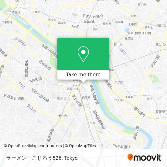 ラーメン　こじろう526 map