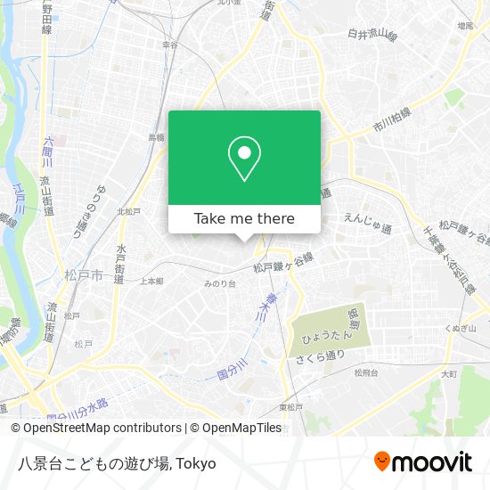 八景台こどもの遊び場 map