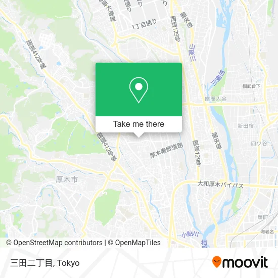 三田二丁目 map