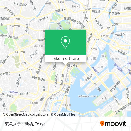 東急ステイ新橋 map