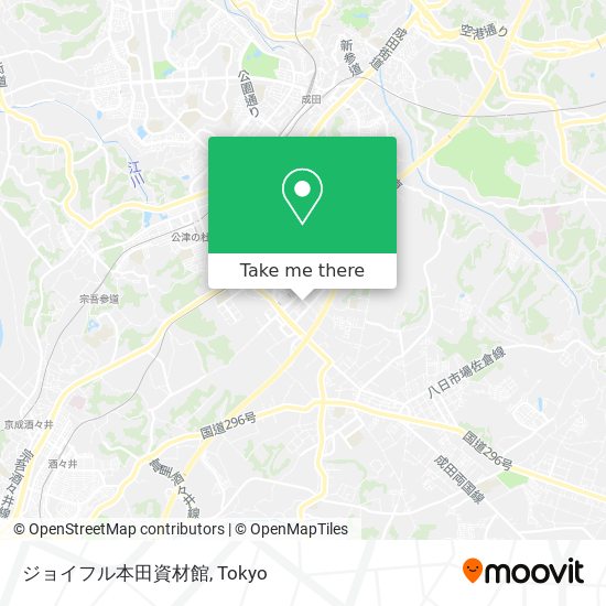 ジョイフル本田資材館 map