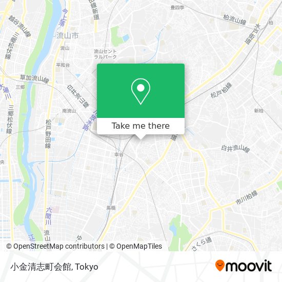 小金清志町会館 map