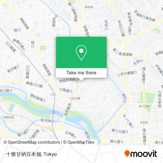十勝甘納豆本舗 map