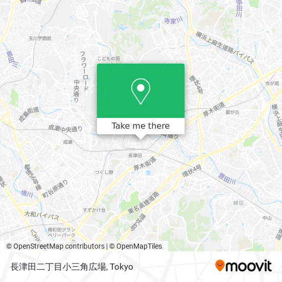長津田二丁目小三角広場 map