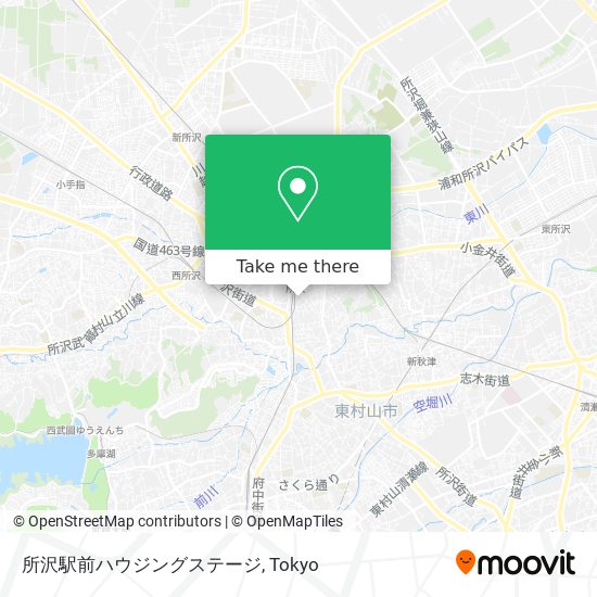 所沢駅前ハウジングステージ map
