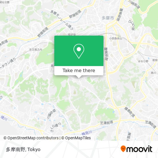 多摩南野 map