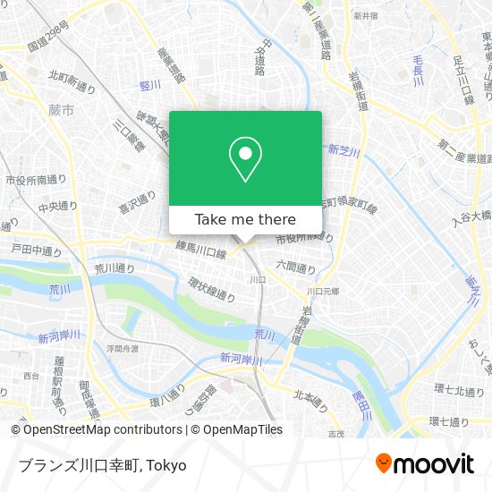 ブランズ川口幸町 map