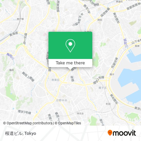 桜道ビル map