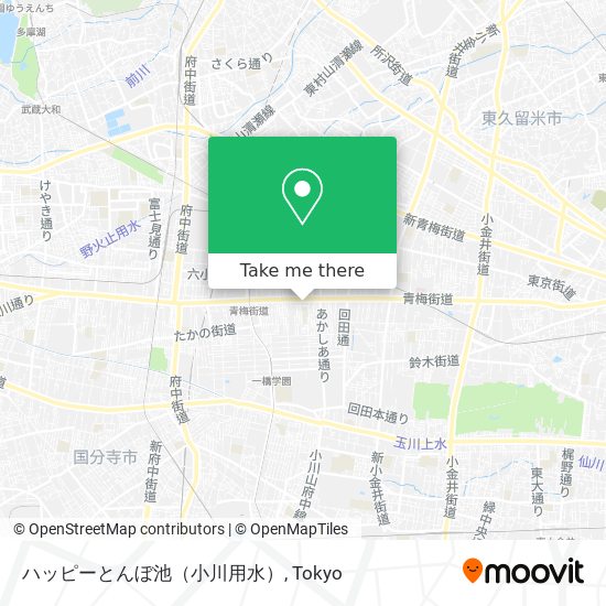 ハッピーとんぼ池（小川用水） map