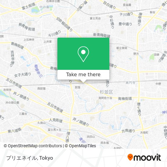 プリエネイル map