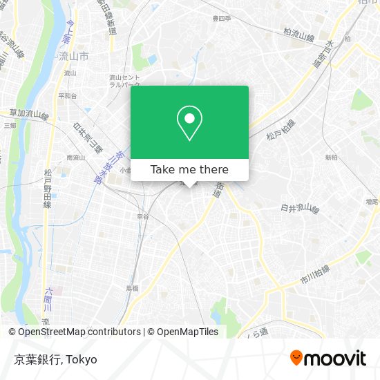 京葉銀行 map