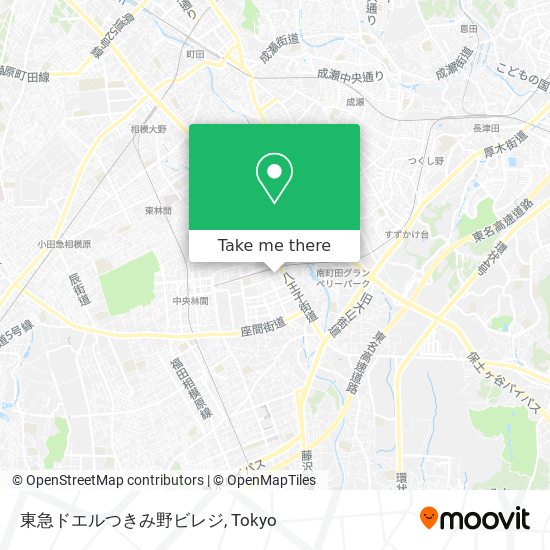 東急ドエルつきみ野ビレジ map