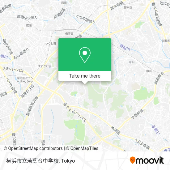 横浜市立若葉台中学校 map
